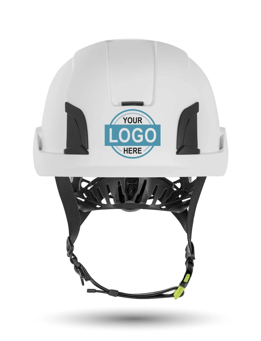 White Kask Zenith X2 Safety Helmet w/ Full Color Graphic | ANSI Z89.1 Type I/Type II, Class E, HT-LT