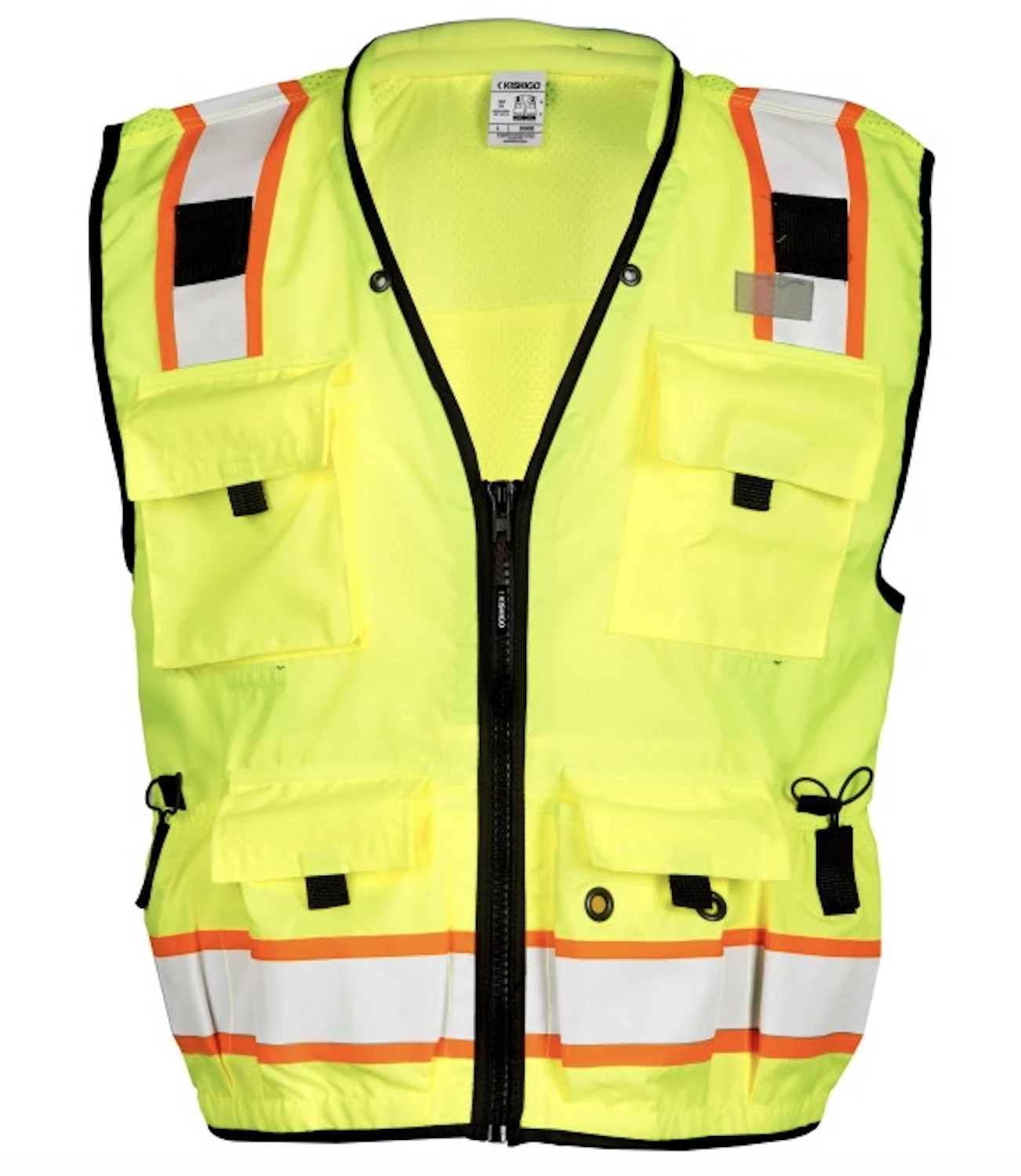 Lime, Professional Surveyors Vest, Class 2, Small