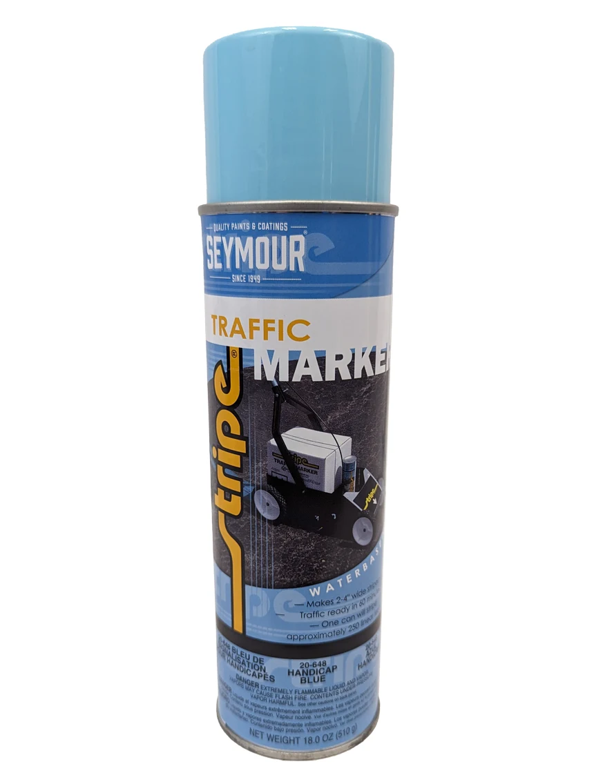 Seymour Water Based Striping Paint Case Of 12 Blue