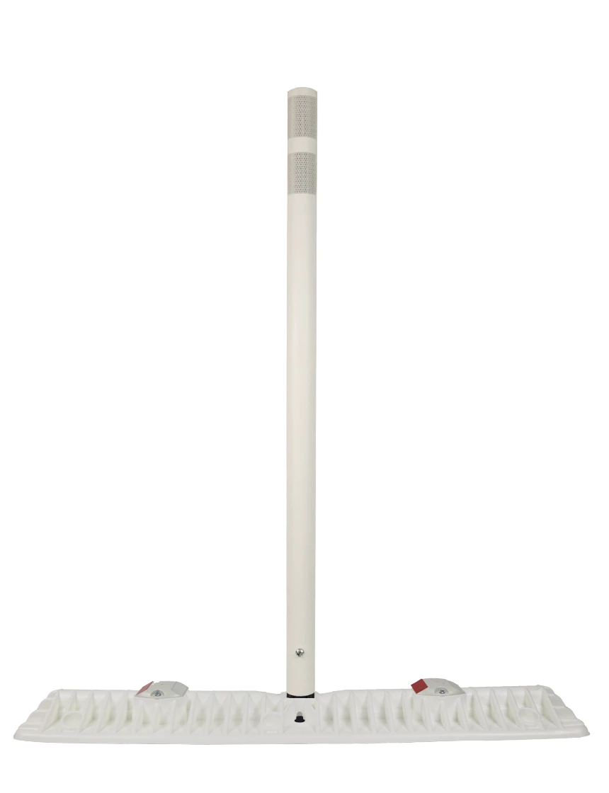 40\" X 10\", White, Shur-Tite Reflective Curb w/ 36\" Post \u0026 Six (6) 5\" Lag Bolt \u0026 Anchors