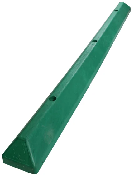 electric vehicle green parking blocks 14 inch galvanized rebar spikes asphalt gravel or dirt