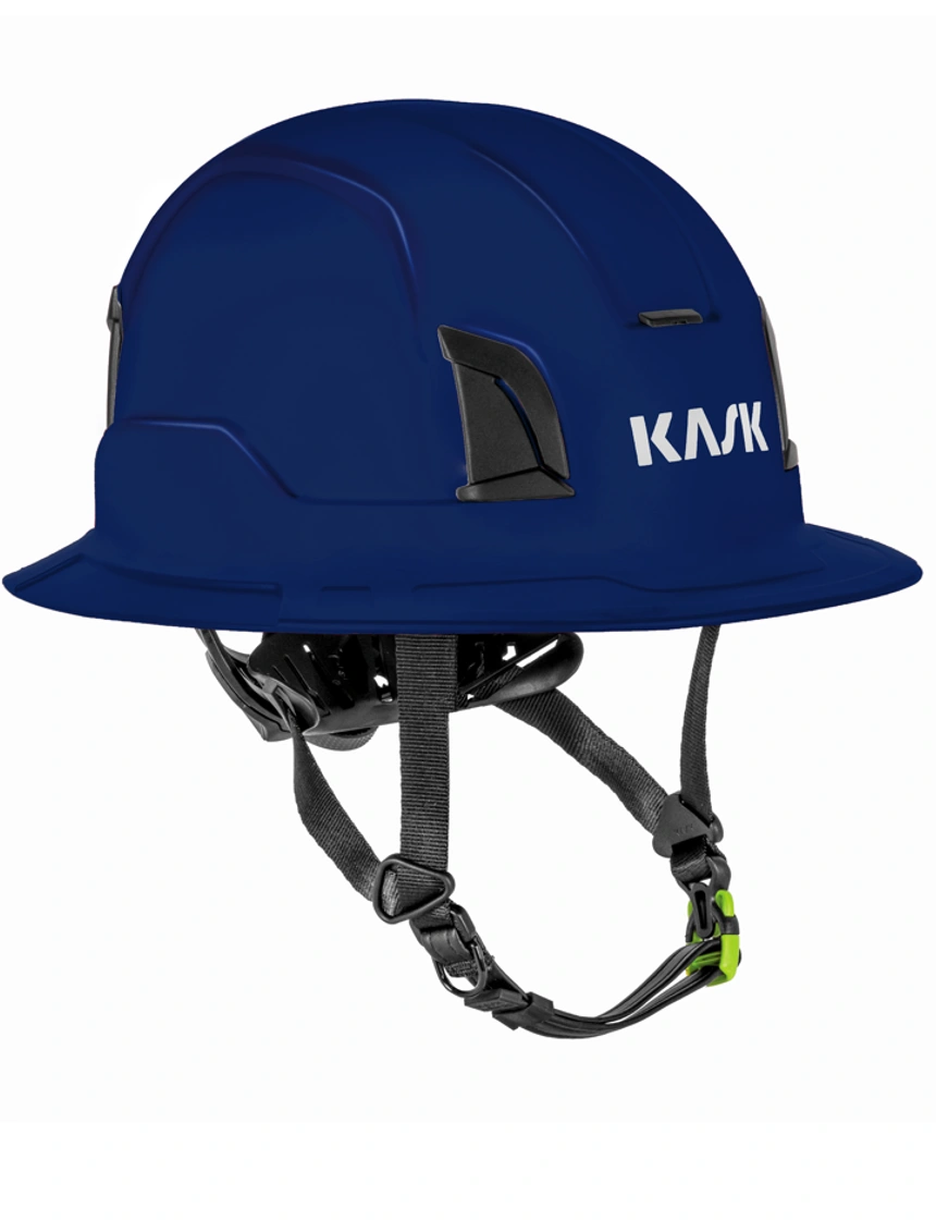 Blue Kask Zenith X2 ‘Full Brim’ Safety Helmet with Custom Single Color Graphic