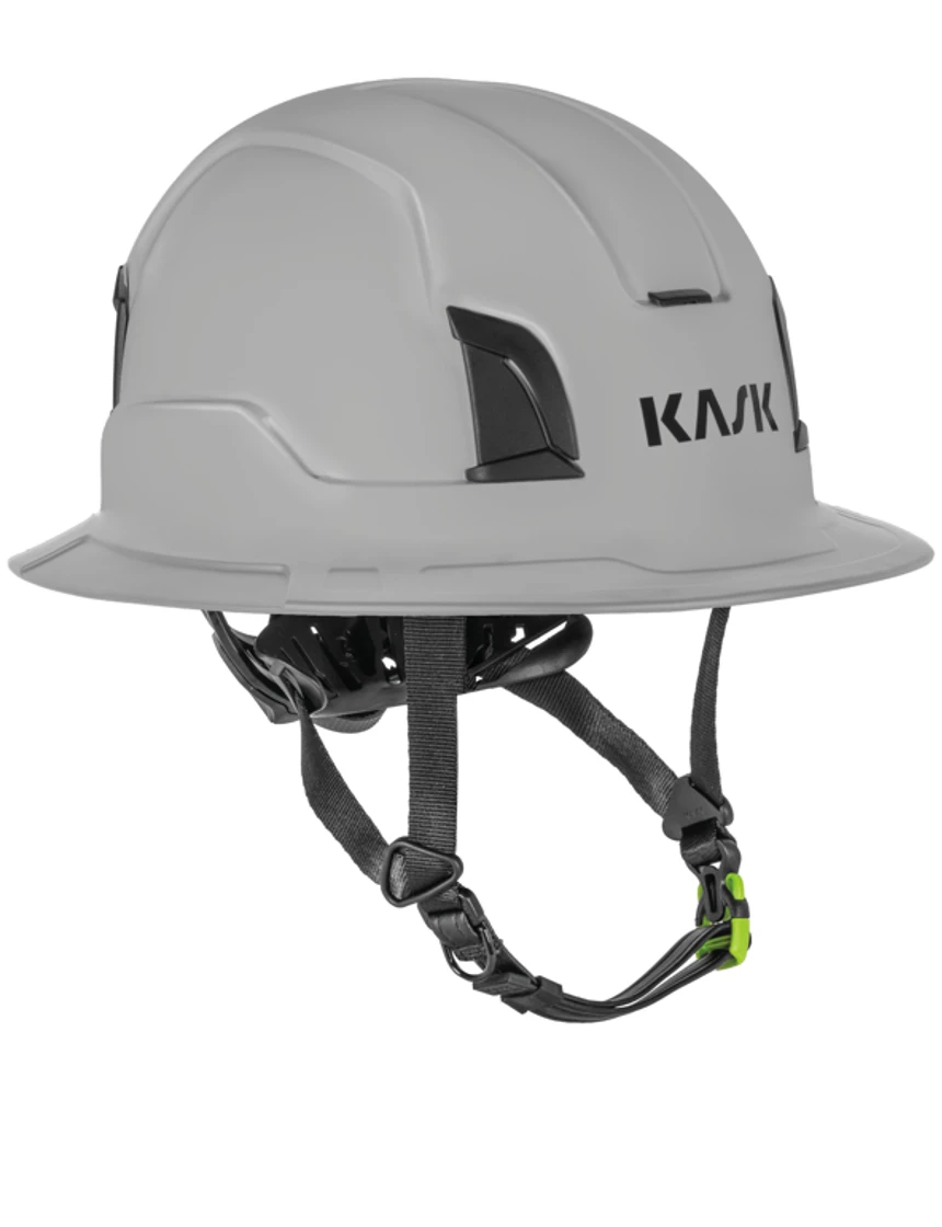 Light Gray Kask Zenith X2 ‘Full Brim’ Safety Helmet