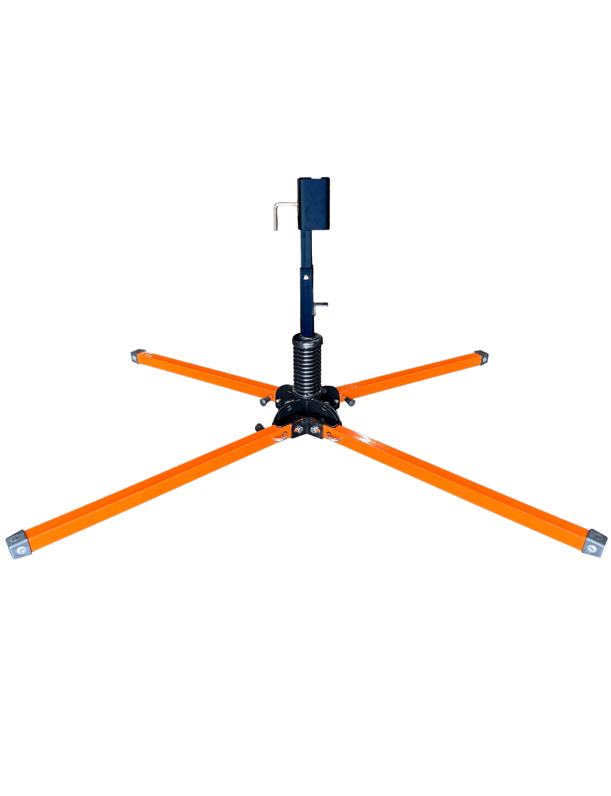 MDI WindMaster® 5012M-SS Single Spring Sign Stand for Roll-Up Traffic Signs