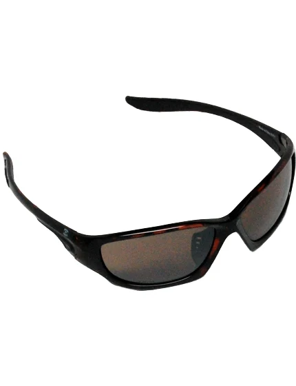 Z87+ Safety Sunglasses (Full Frame Contemporary, Tortoise Frame, HD Brwn Flash Mirror Anti-Fog Lens)