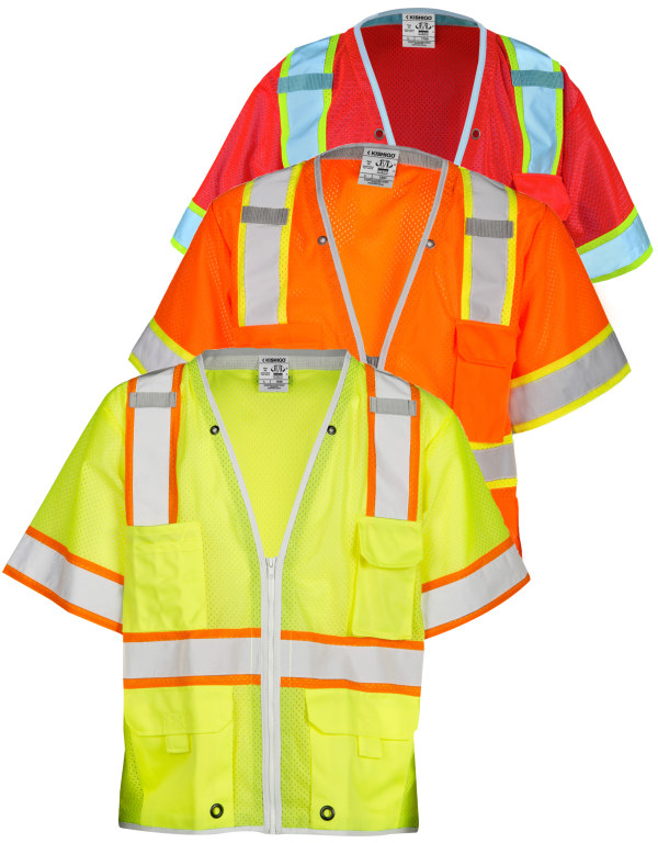 Going Green – Recycled Safety Vest for Hi-Visibility Work Spaces