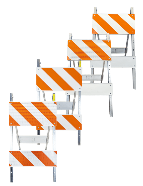 Break-Away Type III Barricades | Traffic Safety Store