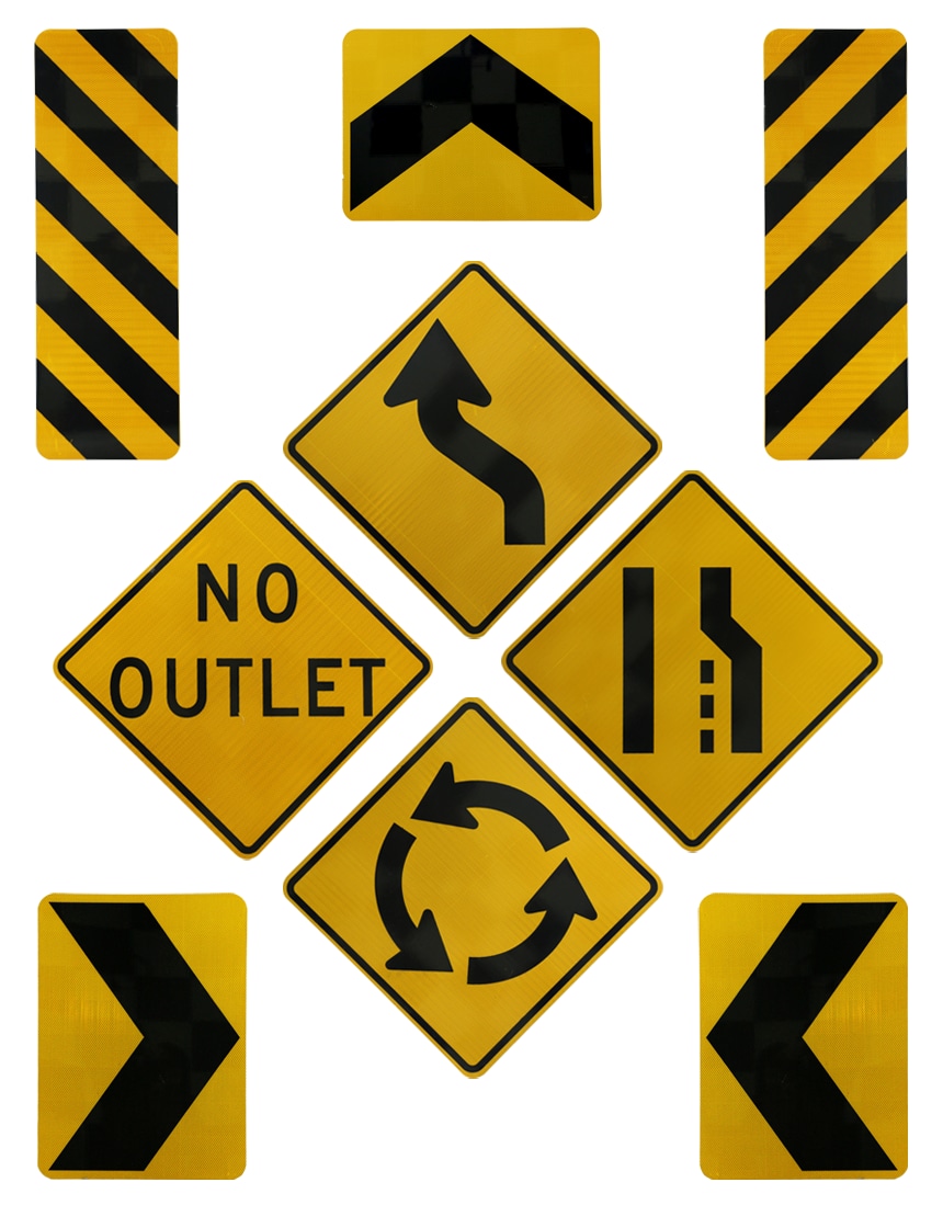 Cross Road Sign W2-1 - Traffic Safety Supply Company