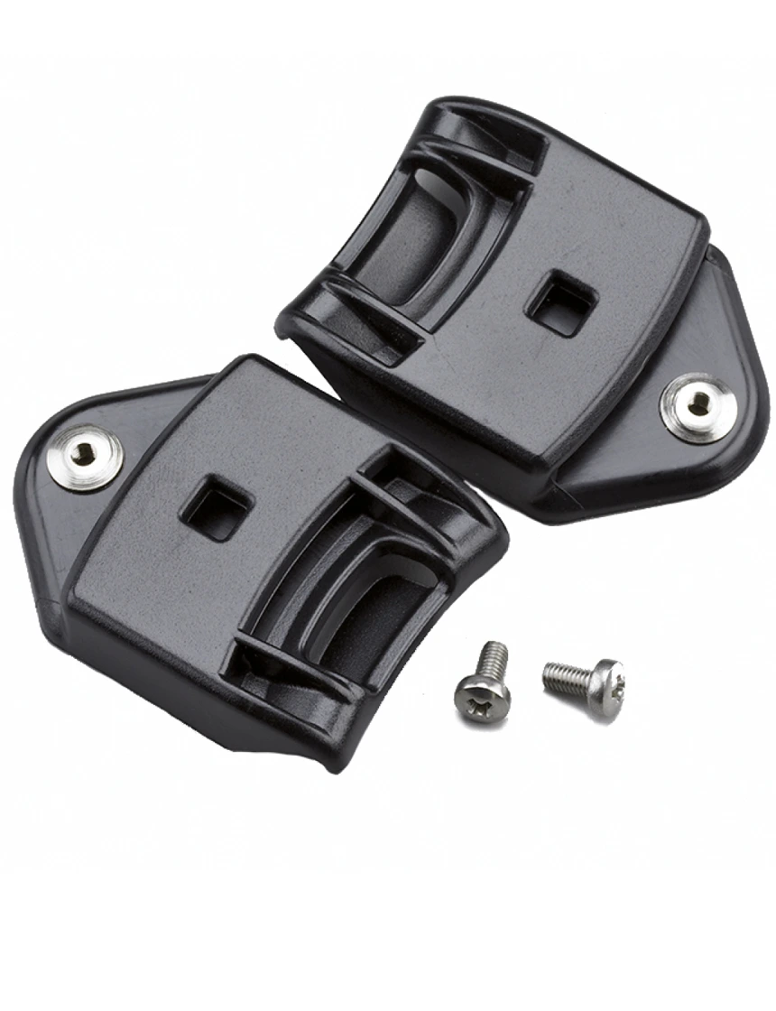 Mounting adapters to attach Kask brand earmuff hearing protection to a Kask Superplasma Helmet