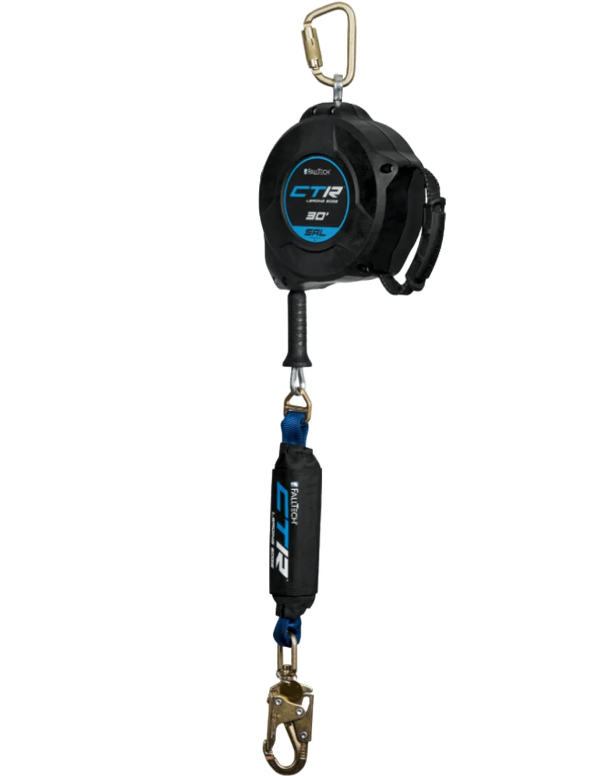 Falltech Ctr Class 2 Leading Edge Srl w/ 30\u0027 Galvanized Steel Cable