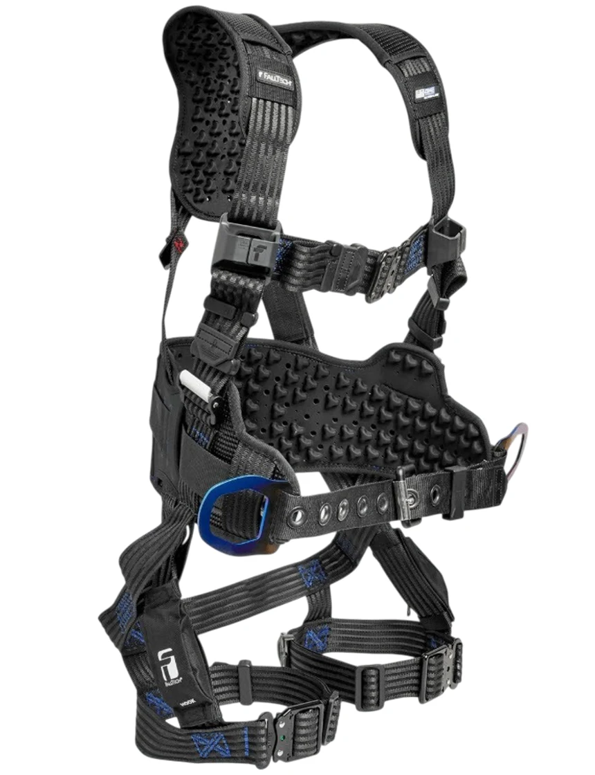 FallTech FT-One Ultra-Lite™ 3D Construction Belted Full-Body Harness, Quick-Connect Legs, XL