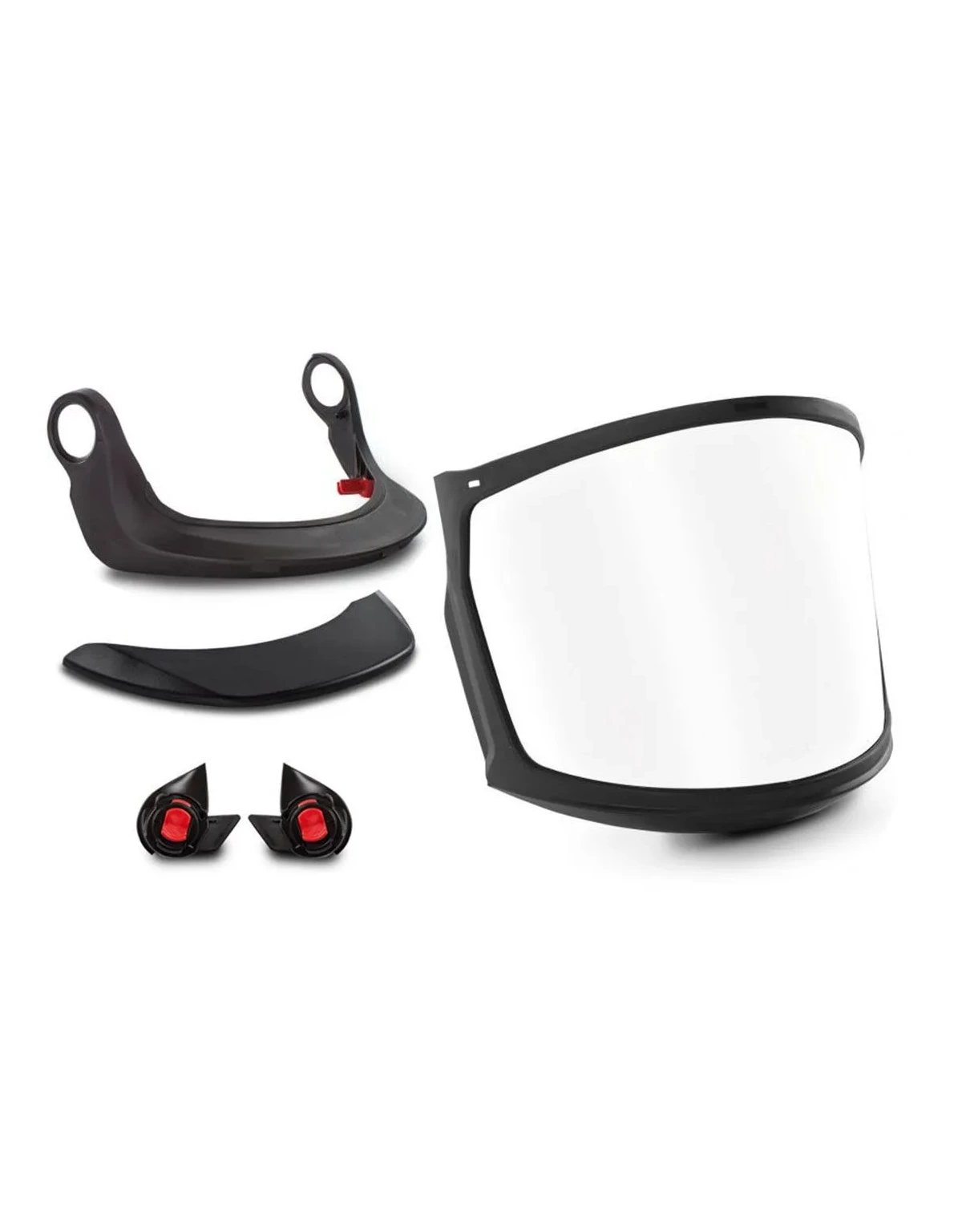 Kask Full-Face Visor Kit (with Brim) for Zenith X, X2 and Primero Helmets
