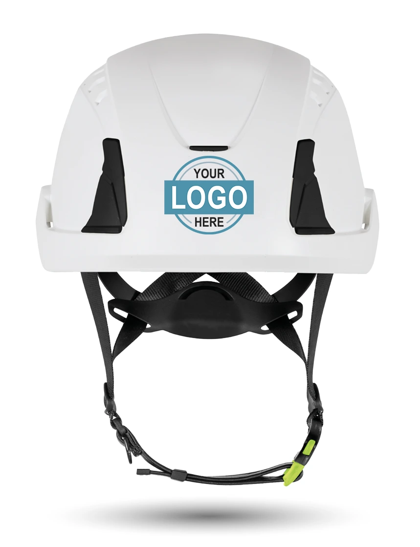White Kask Primero Air Safety Helmet w/ Full Color Graphic | ANSI Z89.1 Type 1, Class C, HT-LT