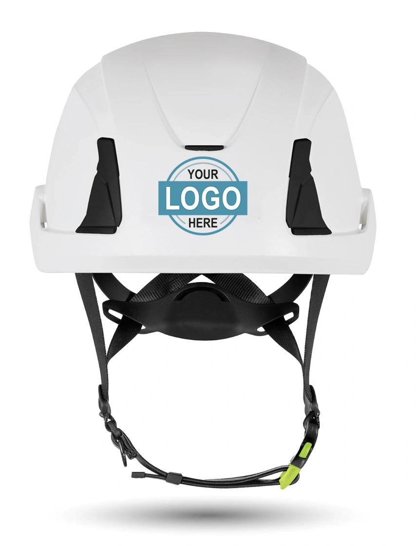 White Kask Primero Safety Helmet w/ Full Color Graphic | ANSI Z89.1 Type 1, Class E, HT-LT