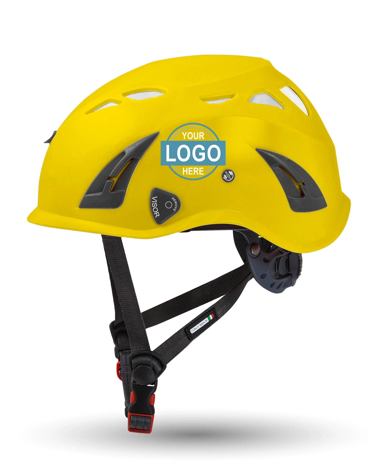 Yellow Kask Superplasma HD Safety Helmet w/ Full Color Graphic | ANSI Z89.1 Type I, Class C, HT-LT