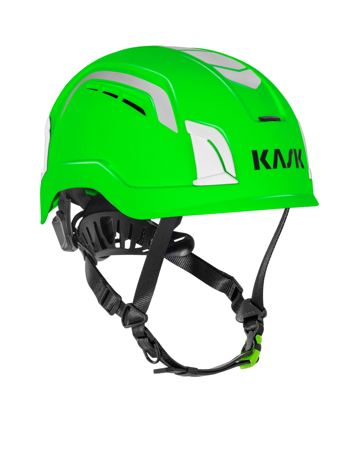 Kask Zenith X Air Helmets Fluorescent Green Reflective