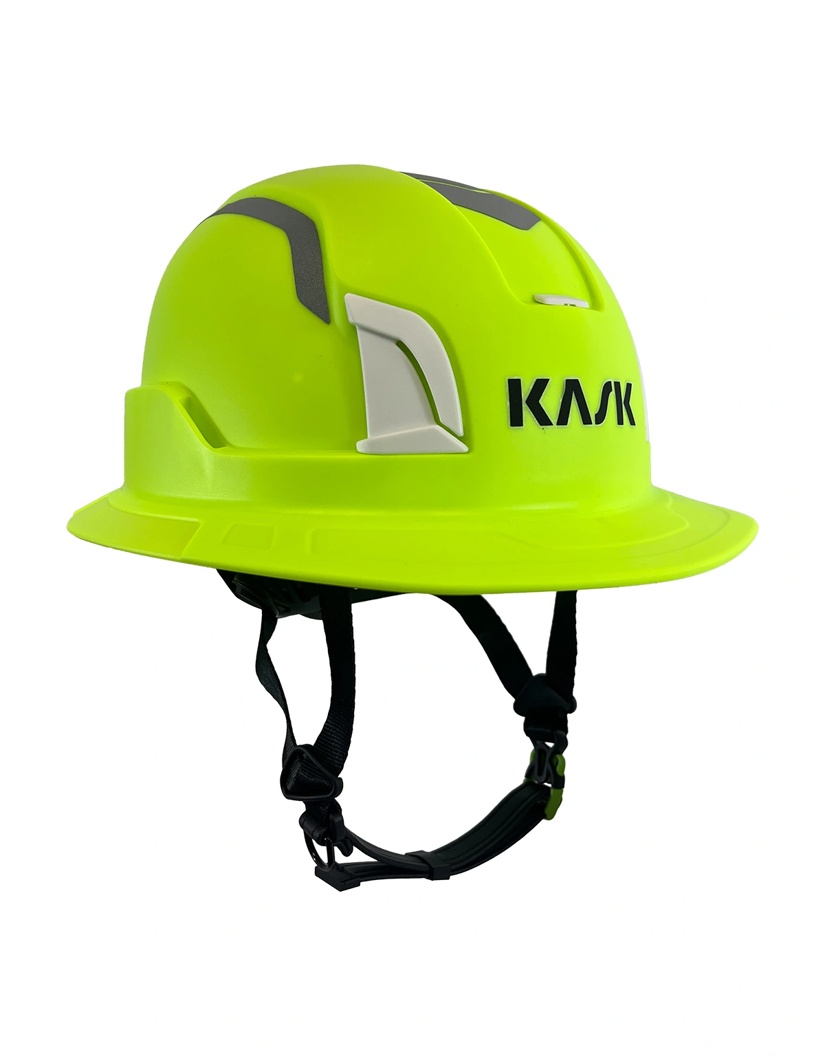 Hi-Viz Lime with Reflectors Kask Zenith X2 Full Brim Hi-Viz Safety Helmet