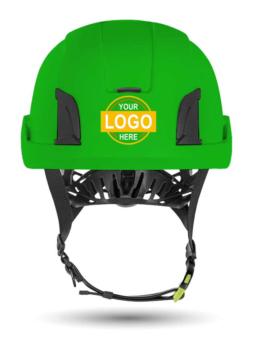 Green Kask Zenith X2 Safety Helmet w/ Full Color Graphic | ANSI Z89.1 Type I/Type II, Class E, HT-LT