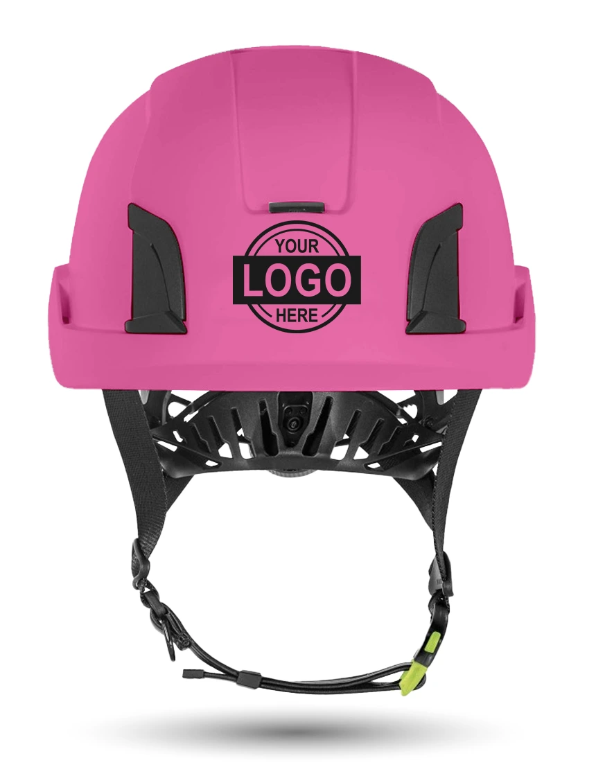 Pink Kask Zenith X2 Safety Helmet w/ Single Color Graphic | ANSI Z89.1 Type I/Type II, Class E, HT-LT