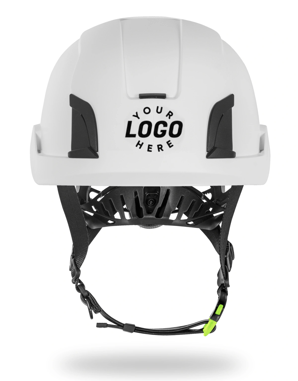 White Kask Zenith X2 Helmet with Custom Helmet Logo 