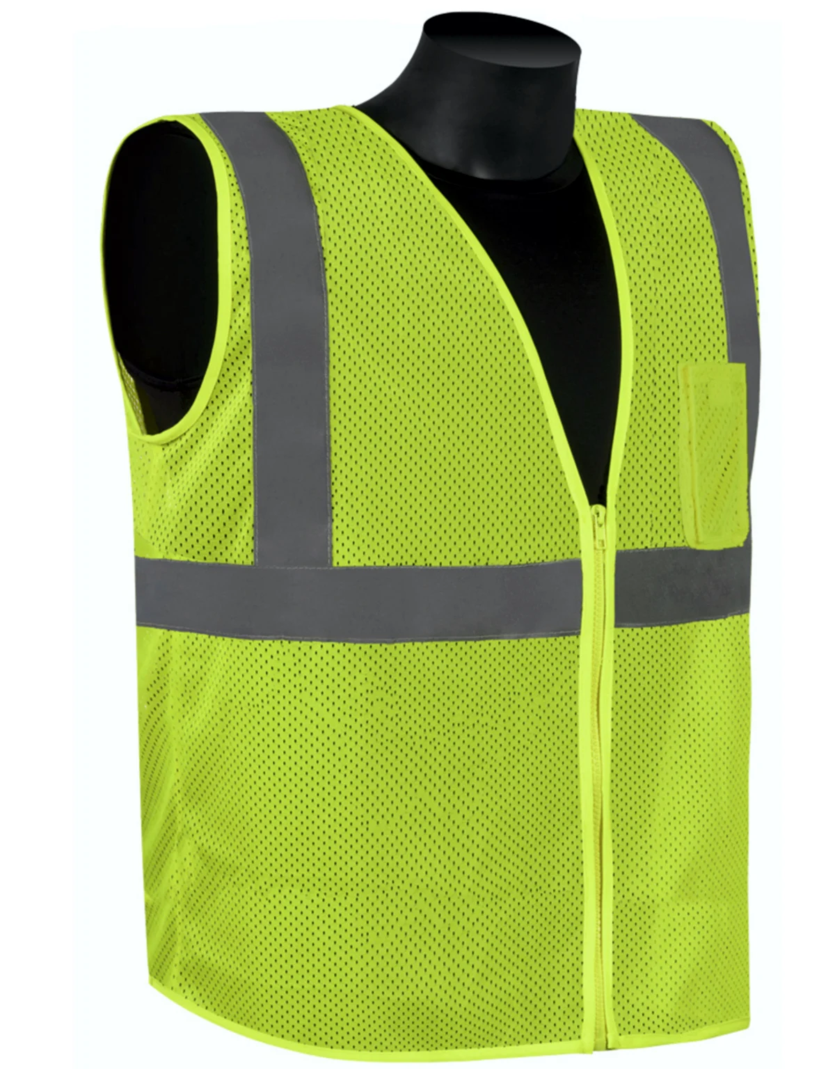 Liberty Safety Hivizgard Class 2 Economy Vest Chemically Treated For Fire Resistance, 2Xl w/ Full Color Graphic