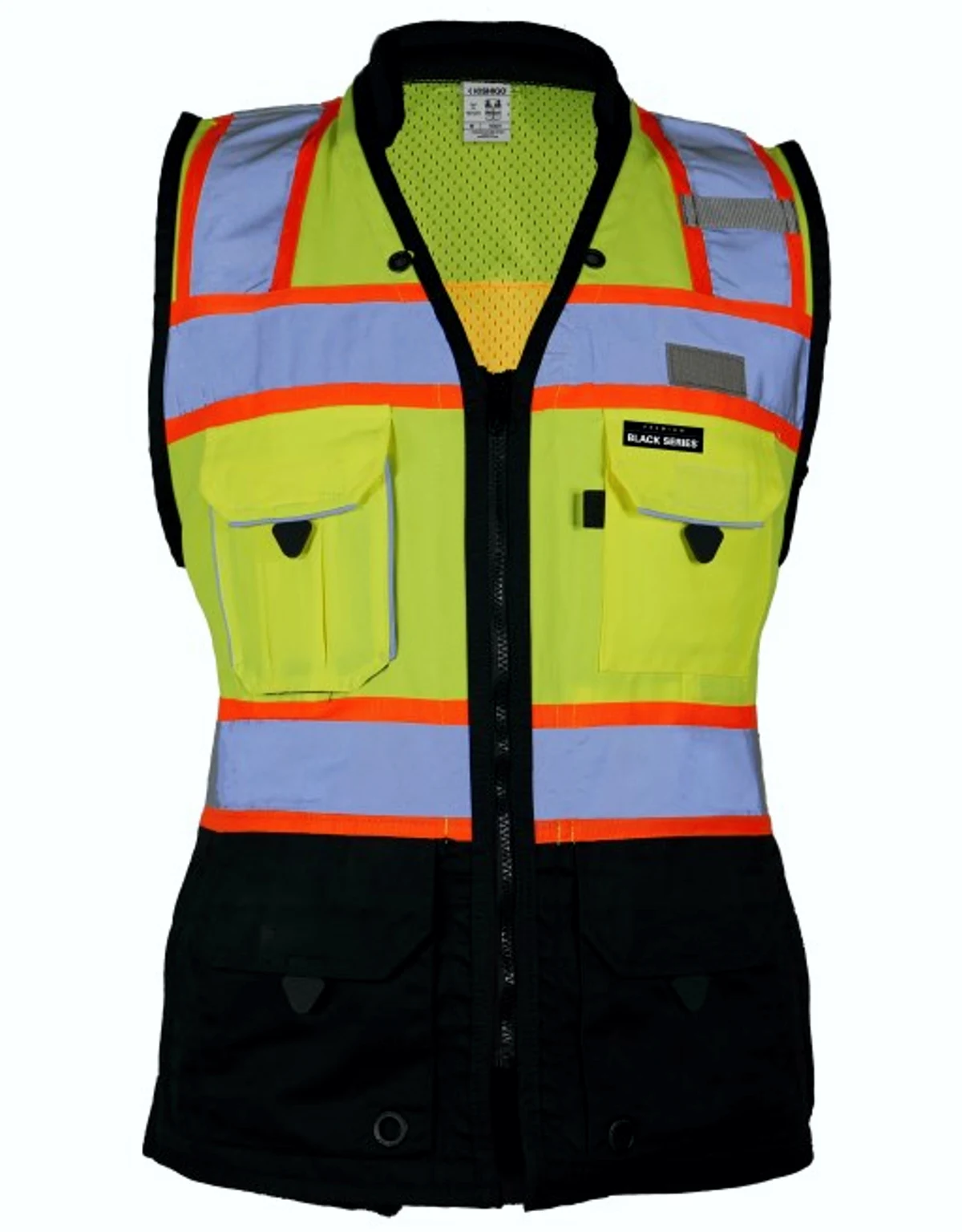women s heavy duty surveyors vest class 2 ladies  custom reflective text small