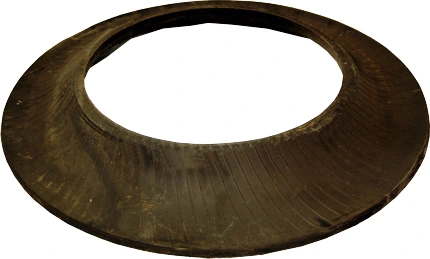 Extra/Replacement Recycled Tire Base for Traffic Drums (22.5 Interior Diameter)