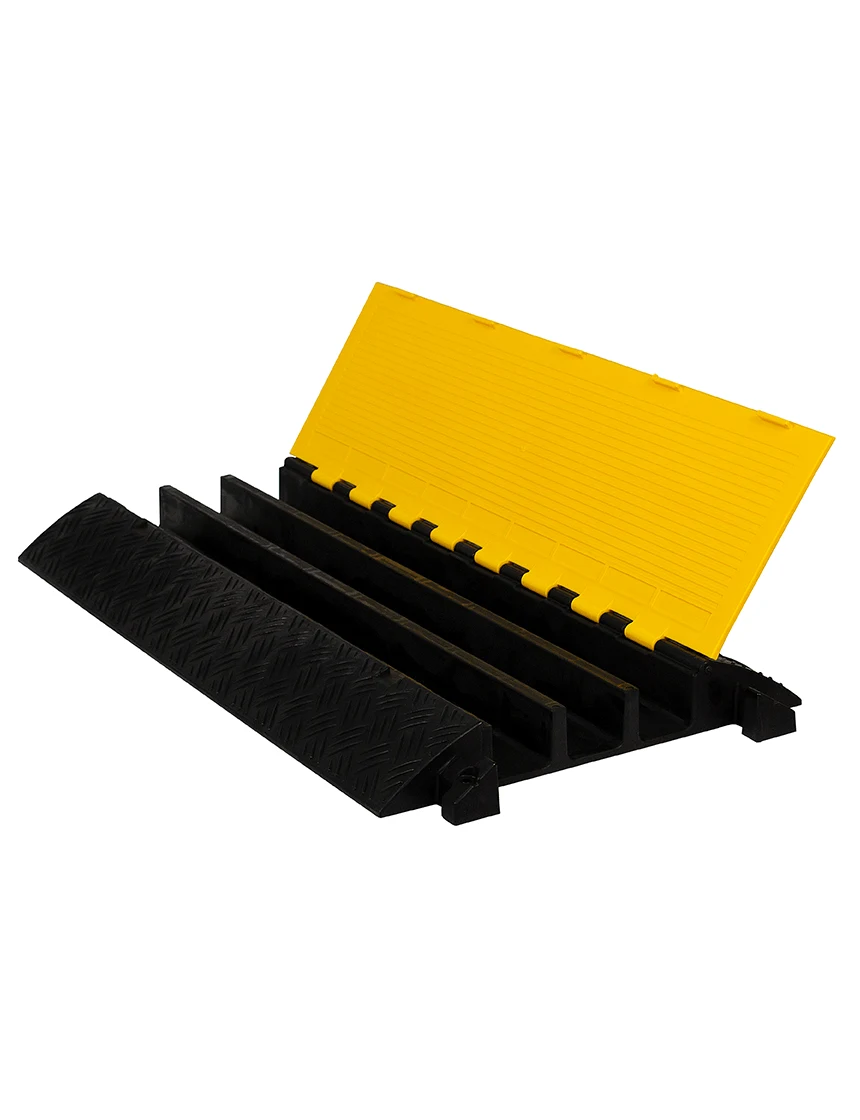 35.5\" x 19.625\", Interlocking, 3-Channel, Cable Protector