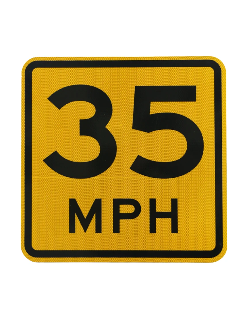 35 Mph Signs W13 1