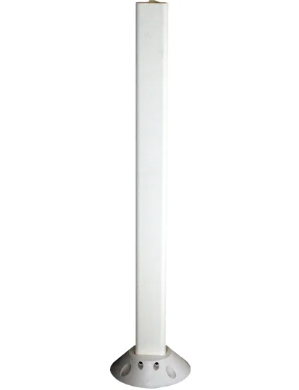 White Pexco Premium Poly-Urethane Delineator Post