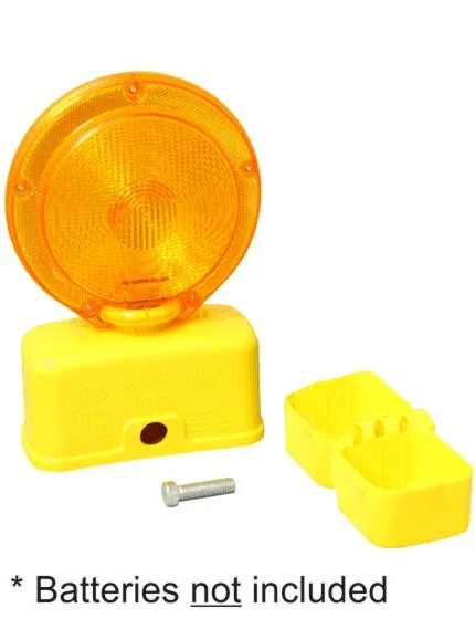 6-Volt YELLOW LED Barricade Flasher