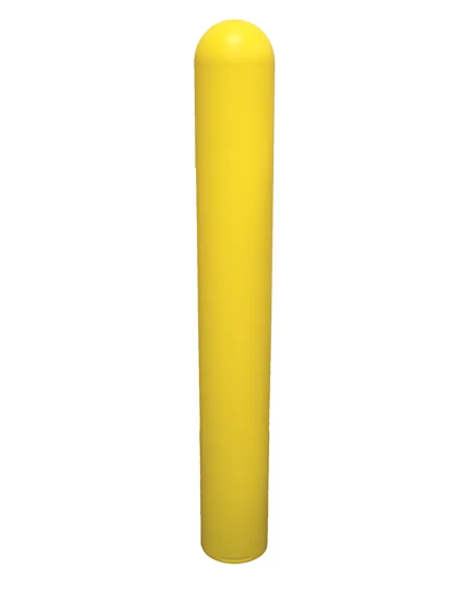 7\" x 52\" Dome Top Yellow Bollard Cover