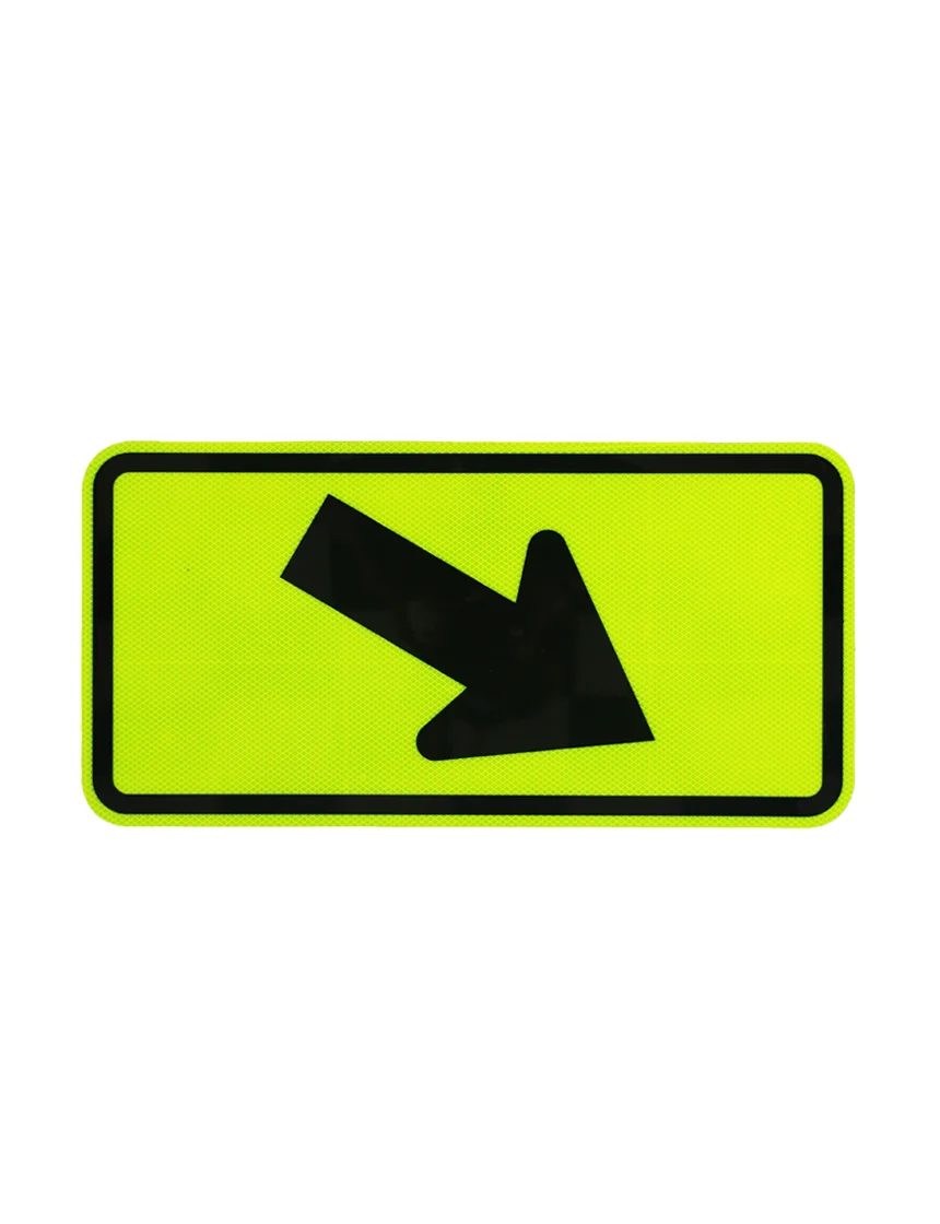 arrow down right signs w16 7pr