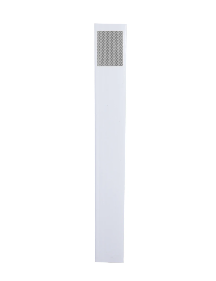 30\" GUARDFLEX GUARDRAIL DELINEATOR, WHITE with One (1) Reflective Panel and Mounting Screws (Box of 20) 