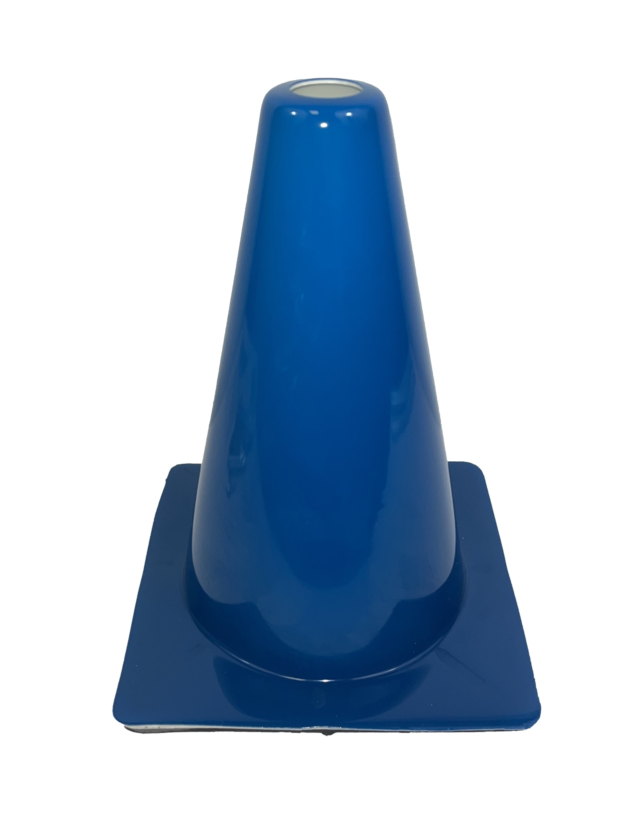 7-Pack Vehicle & Pedestrian Training Sport Traffic Cones – Blue, Orange, Red, Yellow – Electriduct TC-ED-7