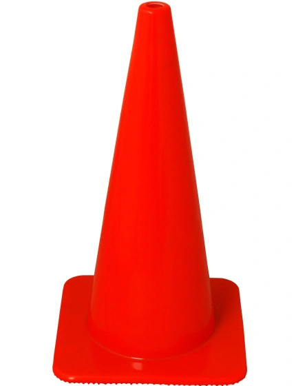 Orange, 28\", 10.0 Lb. Flow Molded Traffic Cone