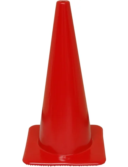 Red 28\" 7.0 Lb Flow Molded Traffic Cone