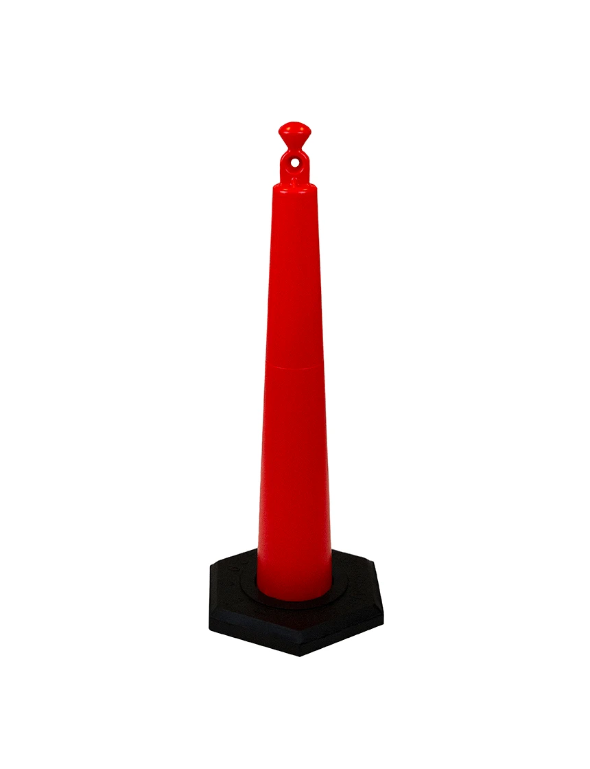 42\" Grabber Cone with 16 Lb. Recycled Rubber Base