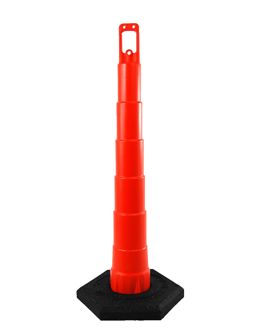 42\" Channelizer Cone w/ 16 lbs Recycled Rubber Base