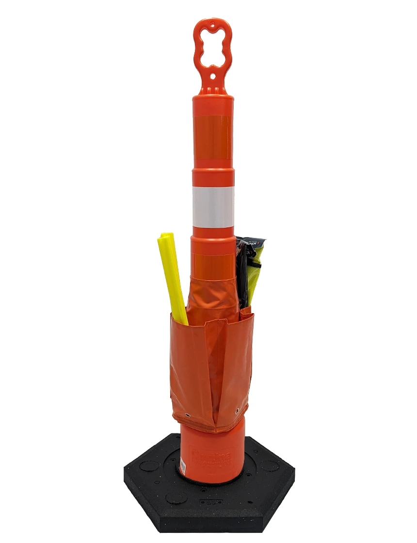 cone caddy wand holders 4 pocket