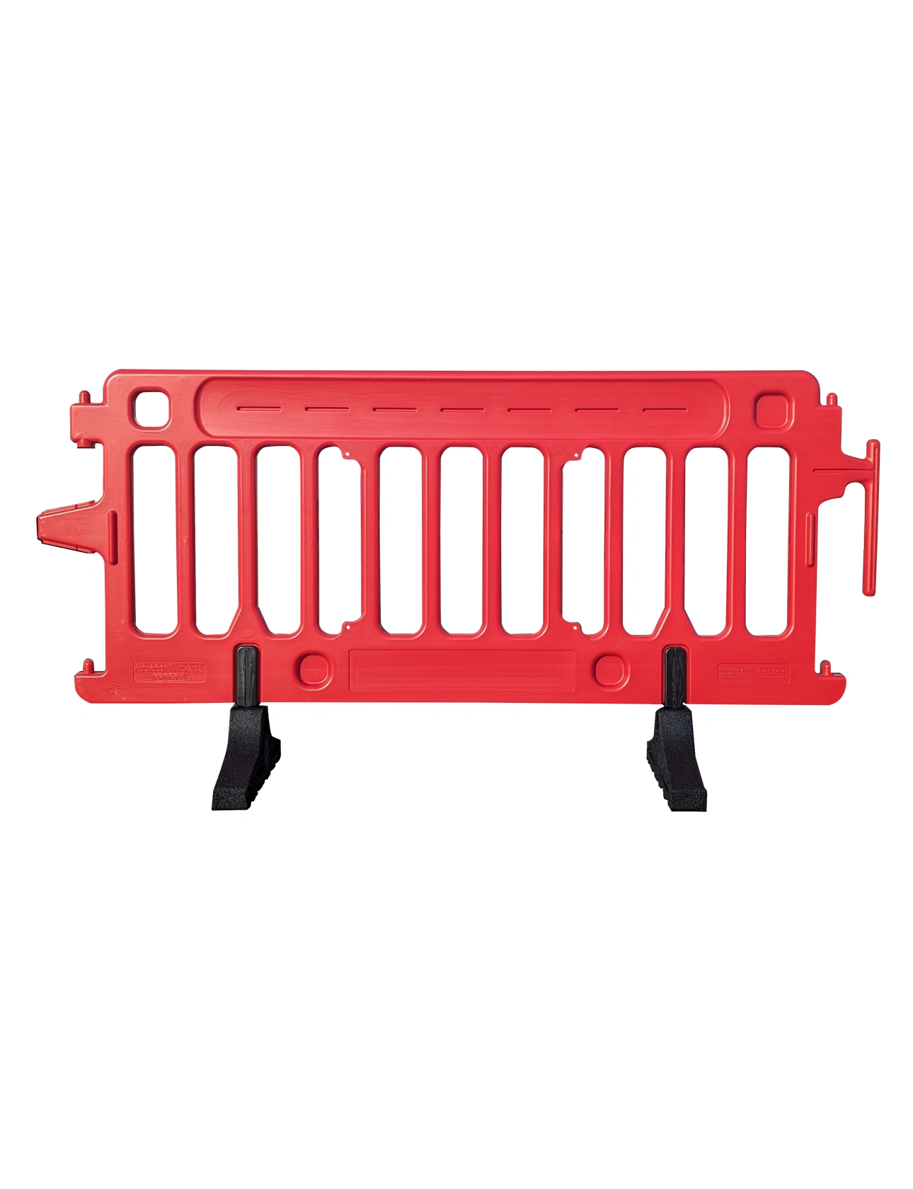6\u0027 Long X 39 1/2\" Tall, Plasticade Crowdcade Crowd Control System, Red