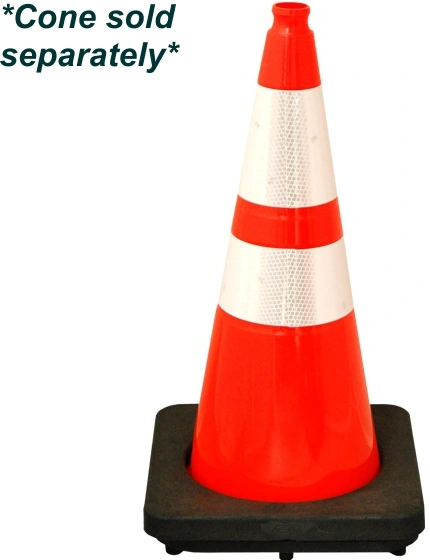Black, 7.0 lb. Cone Weight for Traffic Cone