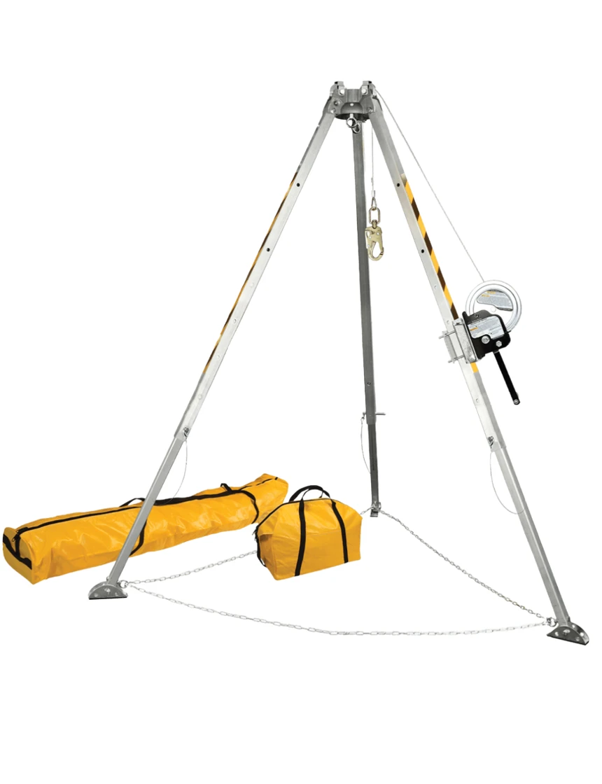FallTech 8\u0027 Tripod Kit for Confined Space