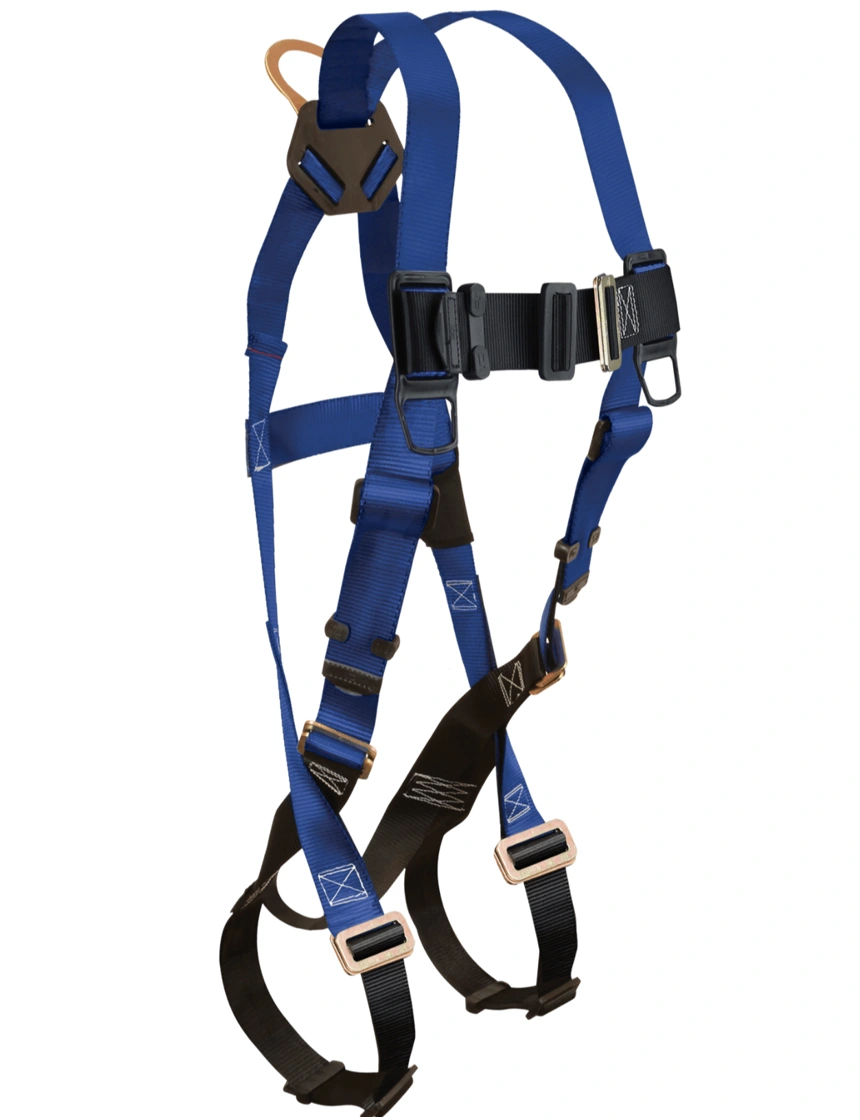 Falltech Contractor 1D Standard Non-Belted Full Body Harness, 2Xl