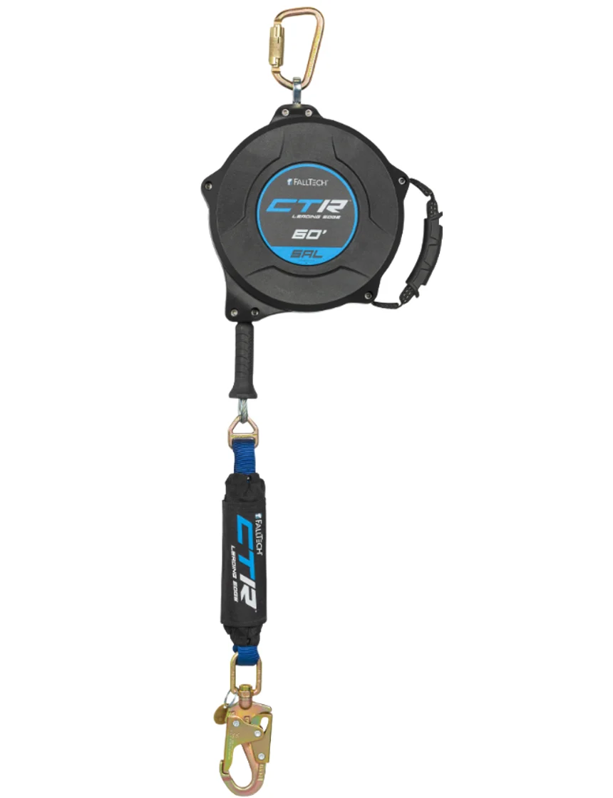 FallTech CTR™ Class 2 Leading Edge SRL with 60\u0027 Galvanized Steel Cable