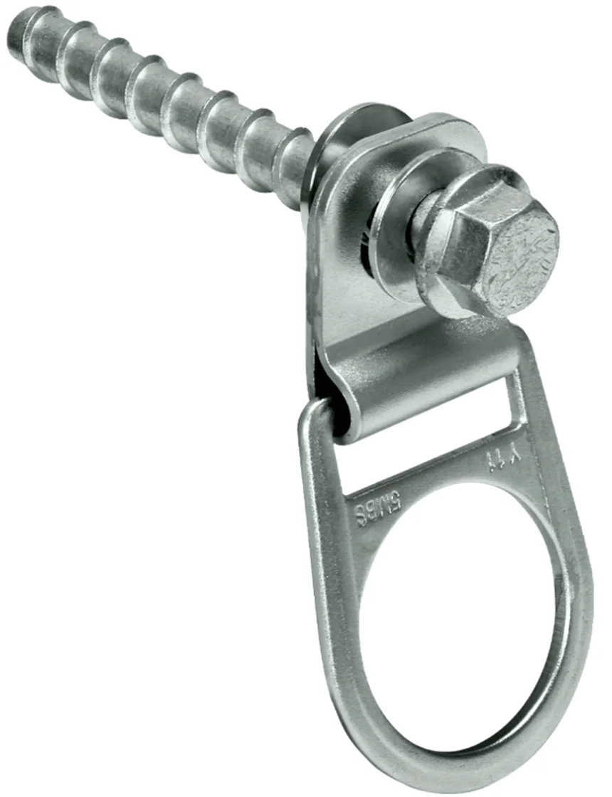 FallTech Rotating D-ring Anchor with Concrete Screw
