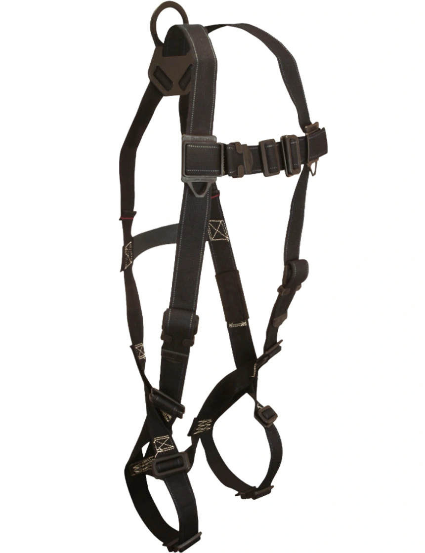 FallTech, Arc Flash Nylon 1D Standard Non-belted Full Body Harness, L-XL
