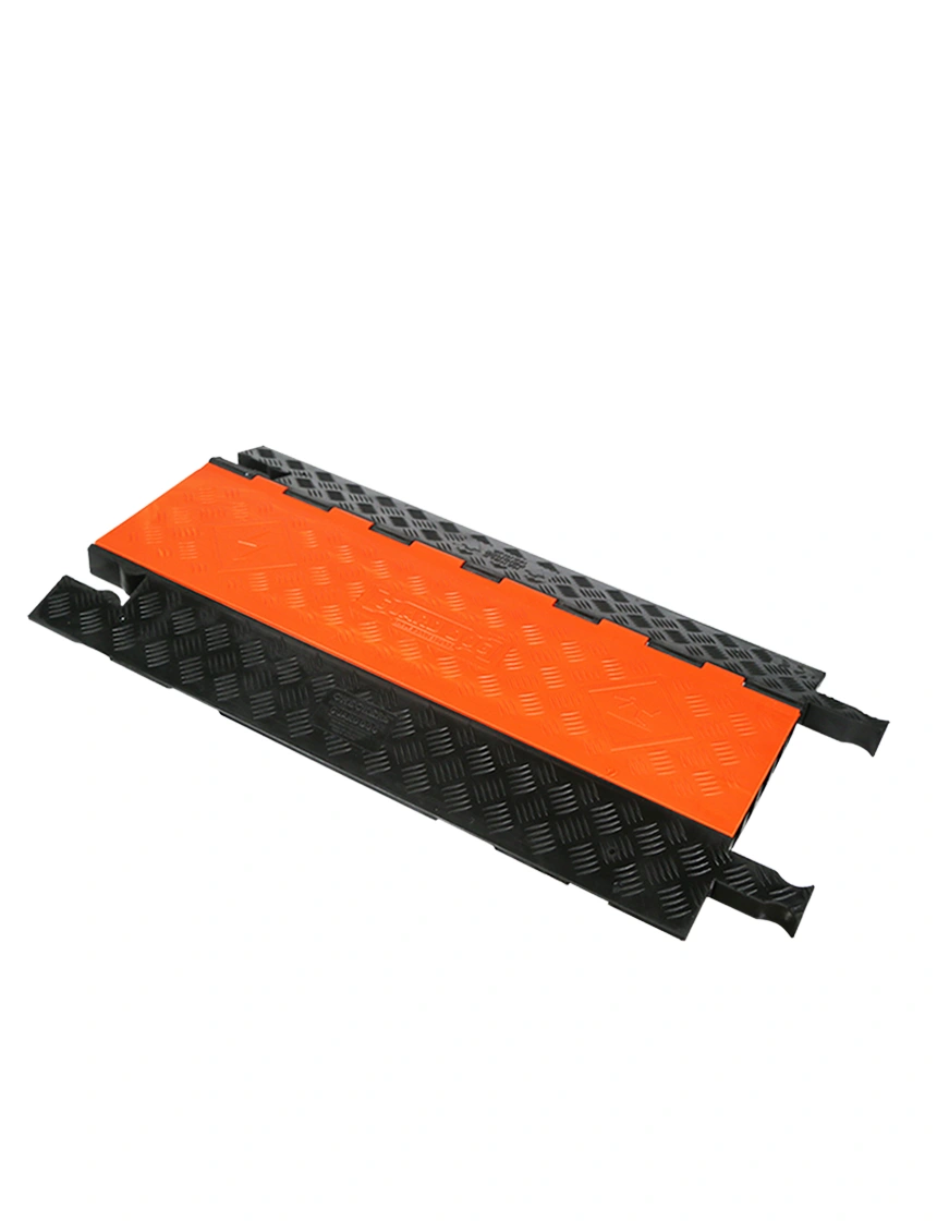 Guard Dog 36\" Orange\u0026 Black, Low Profile, Five (5) Channel Cable Protector (Up To 0.75\" Od Cables)