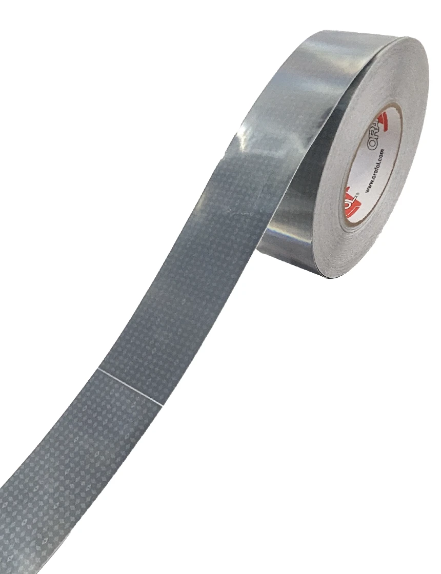 2\" x 150\u0027 Roll of White Oralite V82 Adhesive Backed Reflective Tape