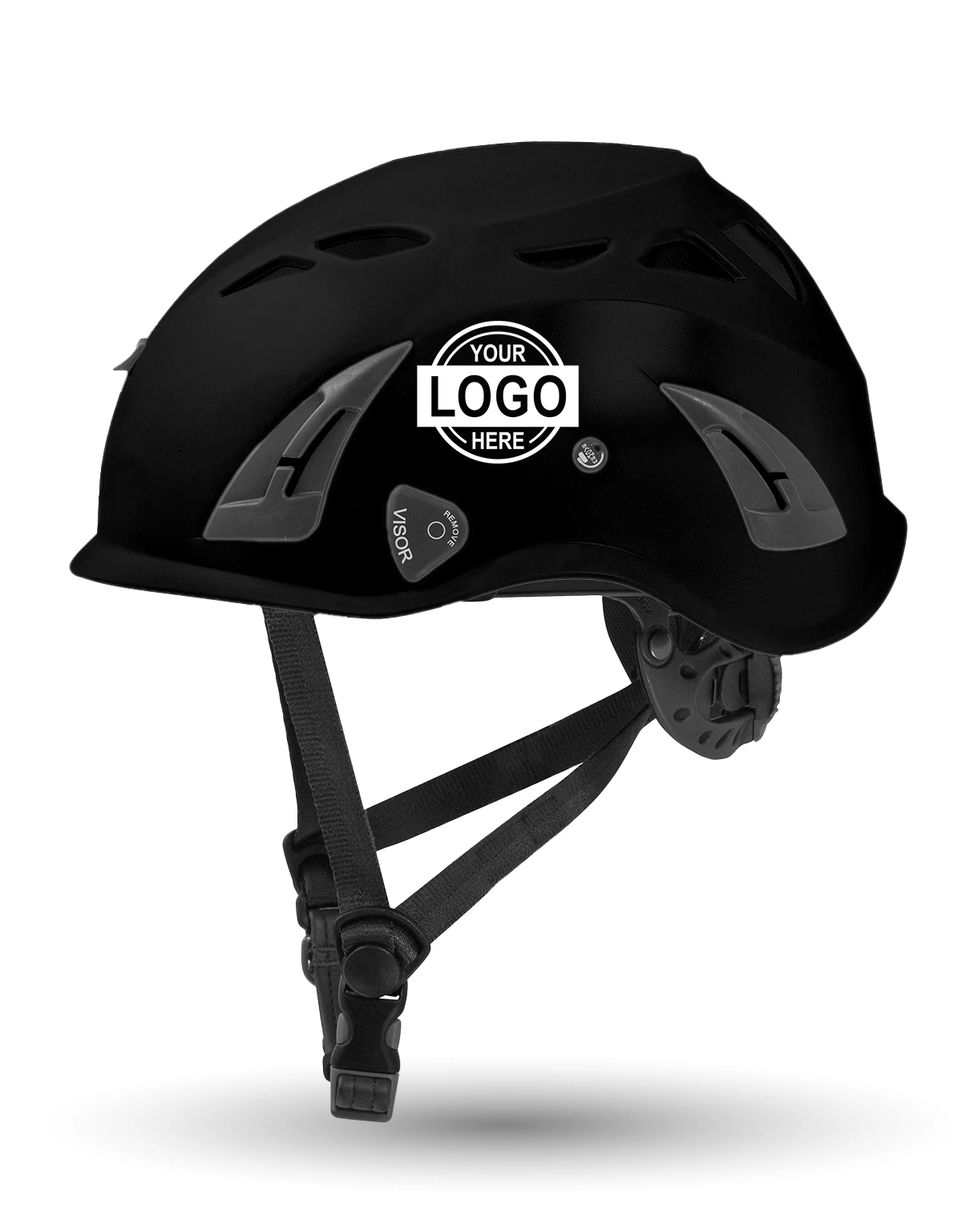 Black Kask Superplasma HD Safety Helmet w/ Single Color Graphic
